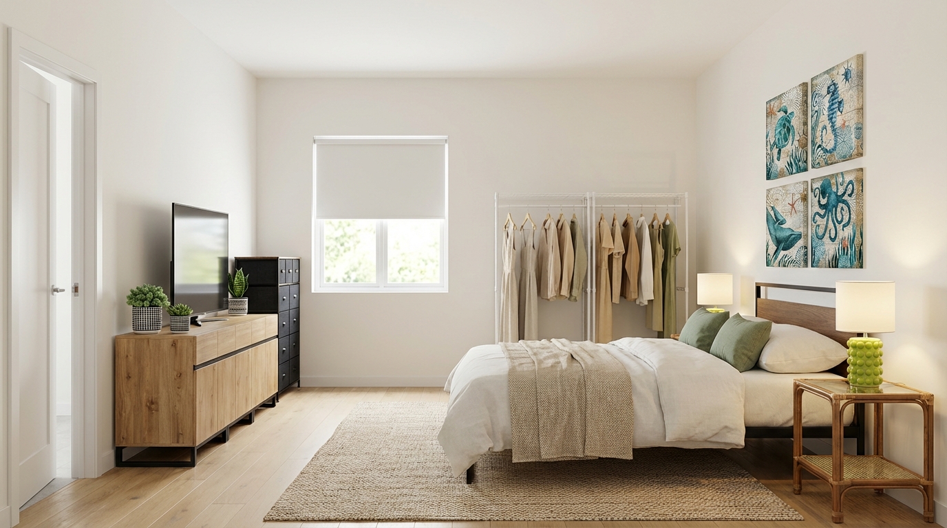 Minimal beigeroom